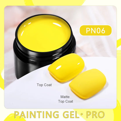 Super Bright Metallic Painting Gel Polish 5ML Gold Silver Mirror Gel Nail Polish Flower Drawing Lines French Nails