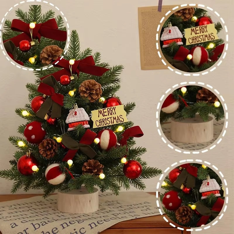 Christmas Tree Small Christmas Tree Desktop Artificial Christmas Tree Decorations Indoor Christmas